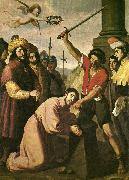Francisco de Zurbaran the martydom of st james. oil painting